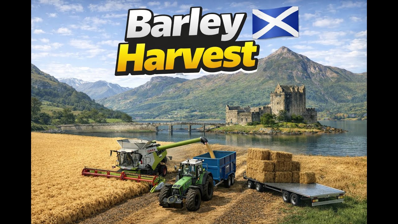 Barley Harvest | Kinlaig (Scotland) | FS25