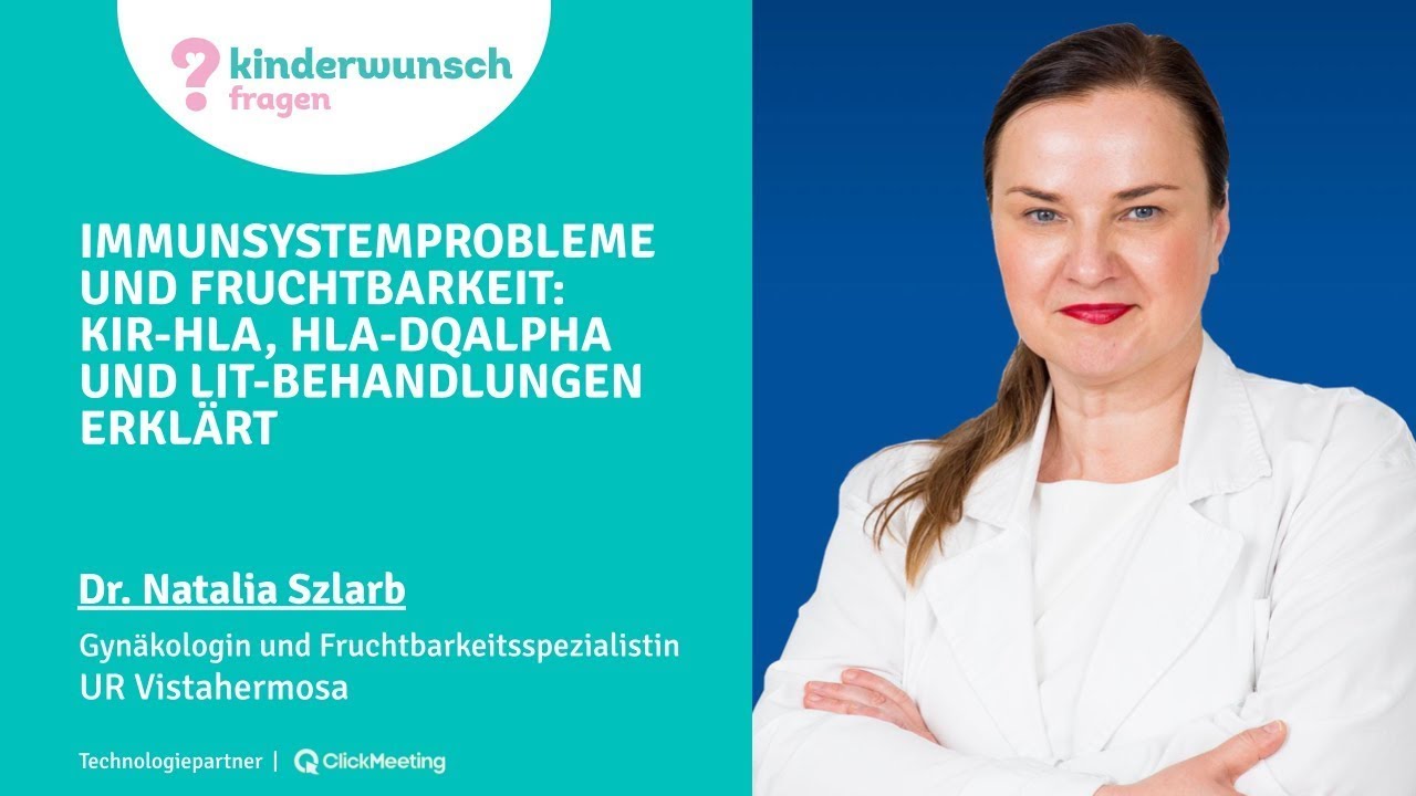 Immunsystemprobleme und Fruchtbarkeit: KIR-HLA,  HLA-DQalpha | UR Vistahermosa