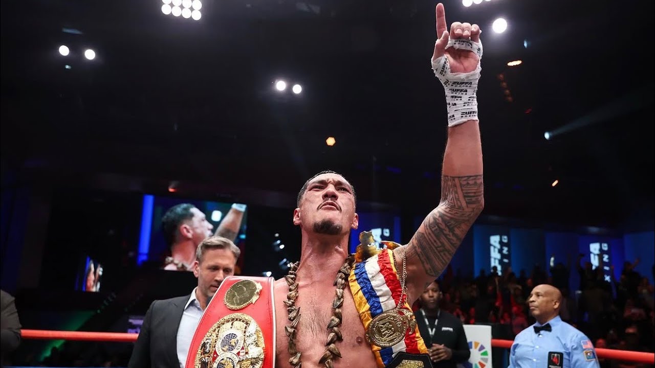 Первые слова Джая Опетаи после того, как он стал новым чемпионом мира по боксу по версии Zuffa!