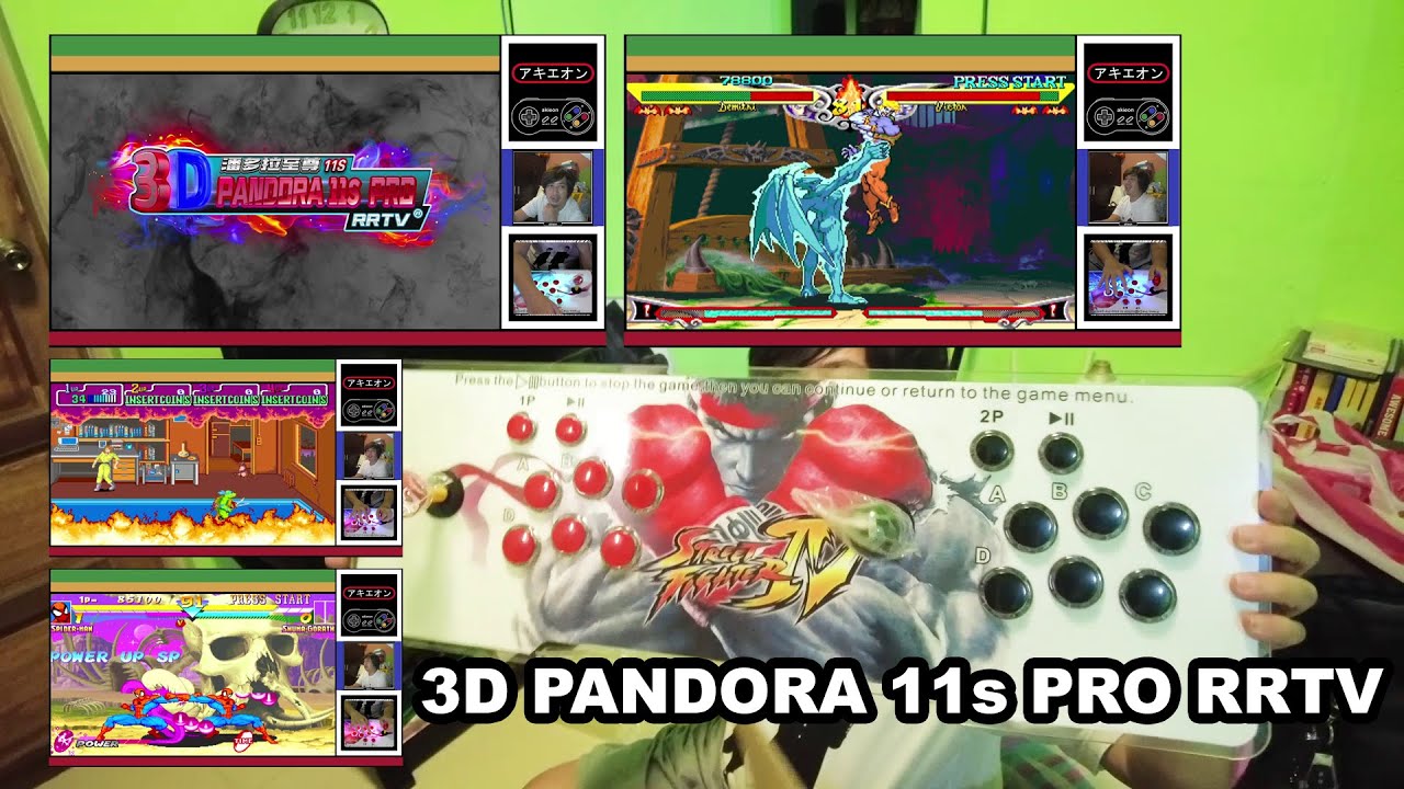 Akieon Previews: 3D Pandora 11s Pro RRTV (Pandora Box Clone) - Unboxing