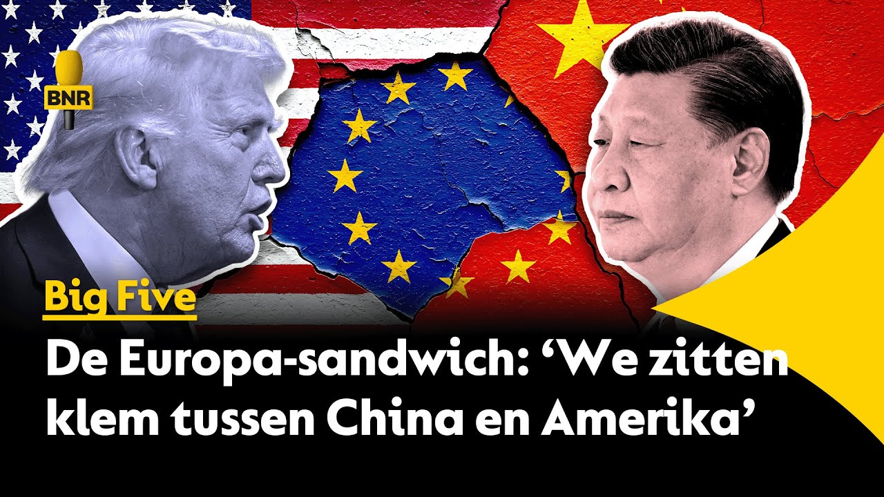 De Europa-sandwich: hoe de EU balanceert tussen Amerika en China
