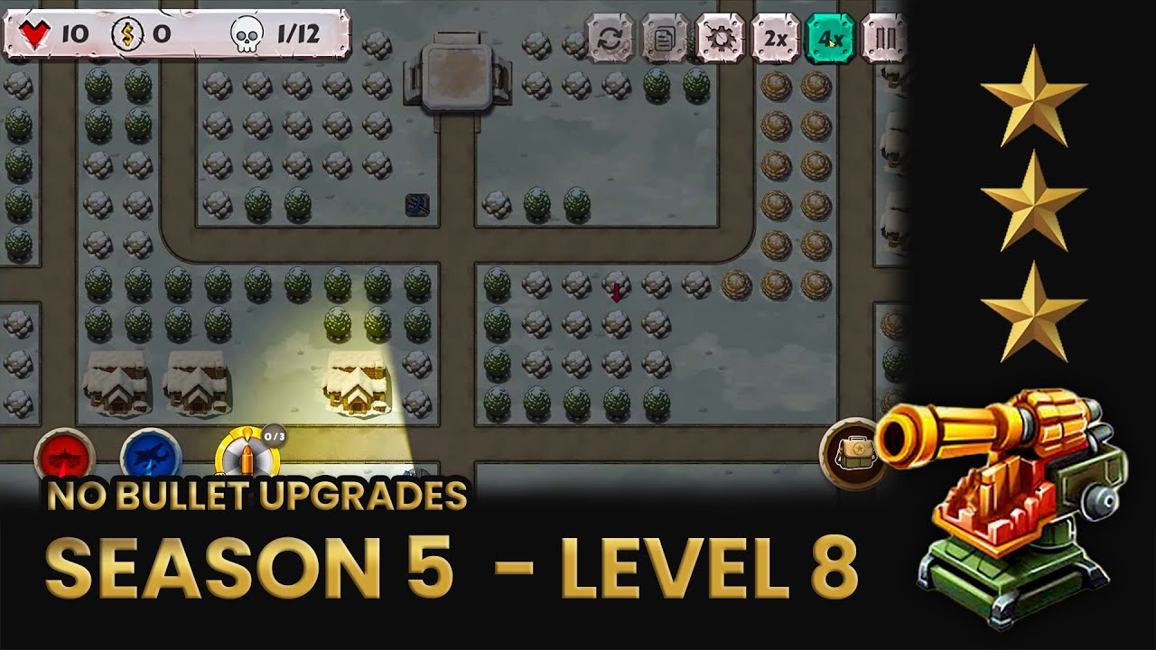 Battle Strategy: Tower Defense - Season 5 Level 08 Walkthrough