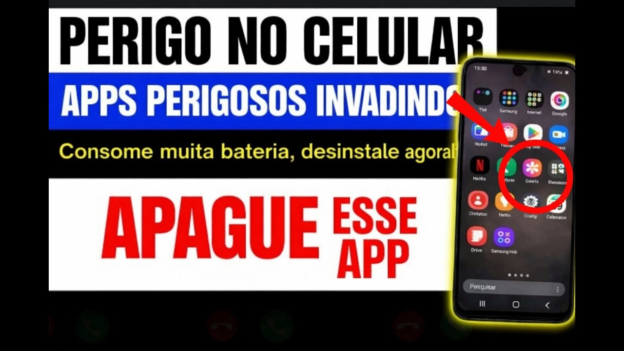Desligue esse parasita tem muito em todos os celulares Os desenvolvedores não querem que você saiba😱