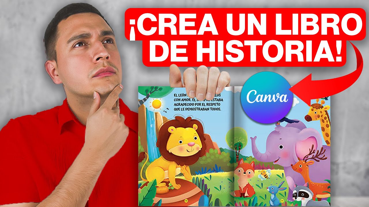 Crea un libro infantil hermoso y educativo paso a paso usando Canva y ChatGPT