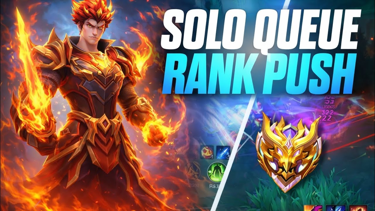 SOLO QUEUE RANK PUSH IN MOBALEGENDS 5V5 | PLAY#mobalegends5v5 