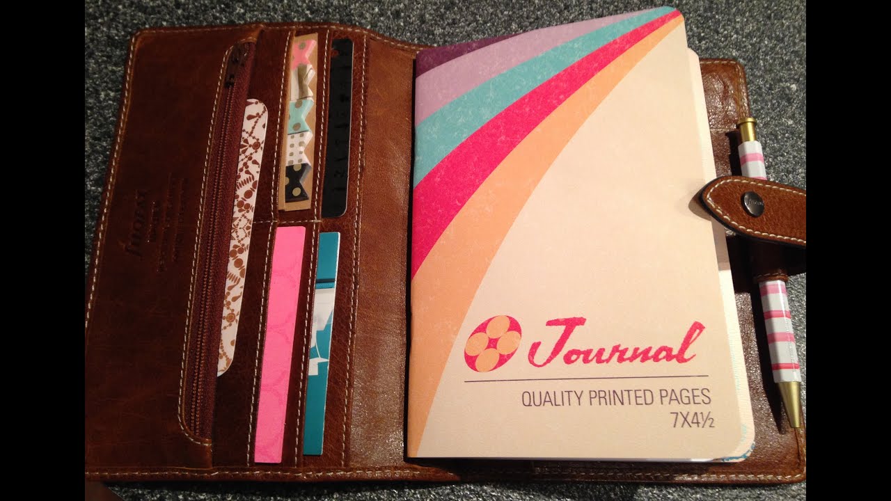 Filofax to Traveler's Notebook: My Ochre Malden Personal Filodori