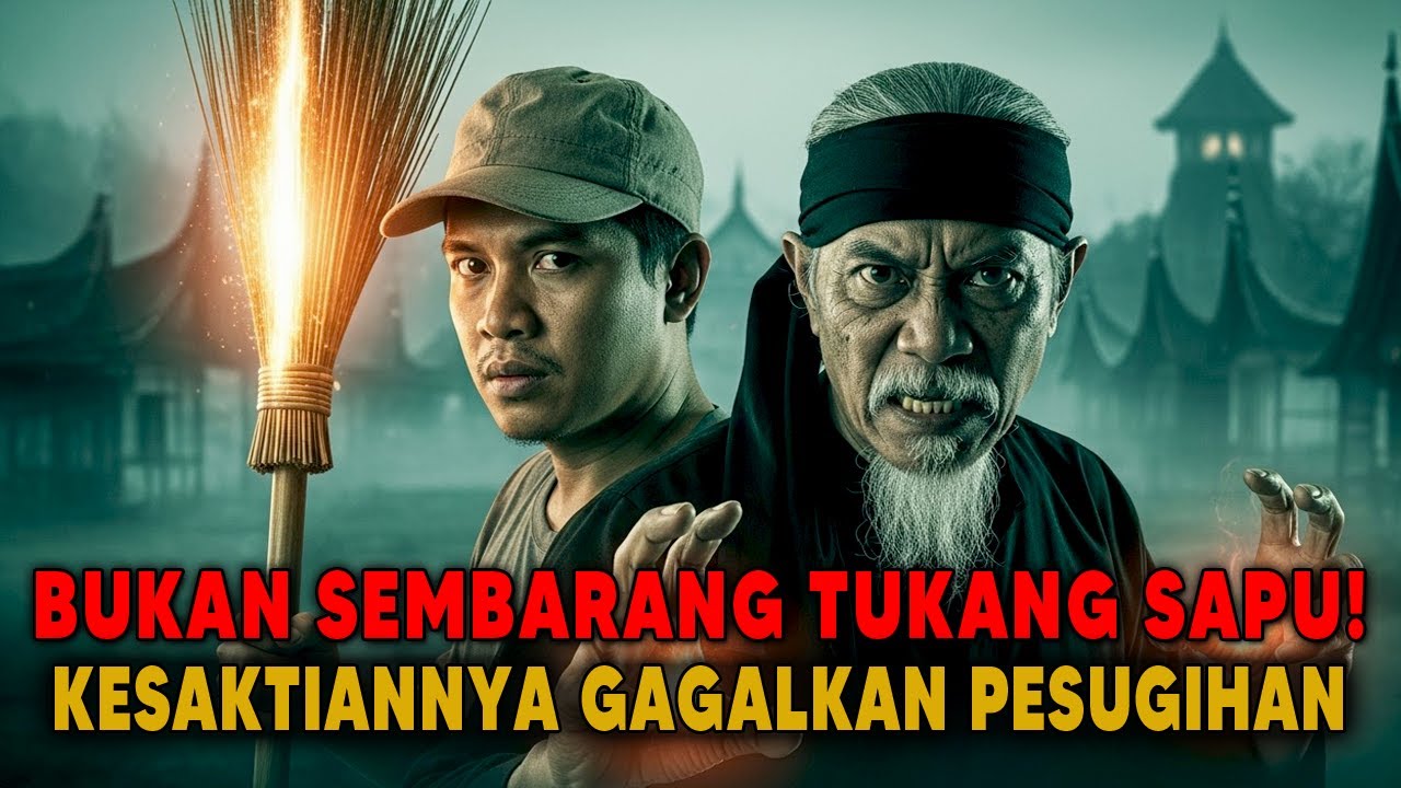 BUKAN SEMBARANG TUKANG SAPU! KESAKTIANNYA GAGALKAN RITUAL PESUGIHAN PALING KEJI DI KAMPUNG KERAMAT