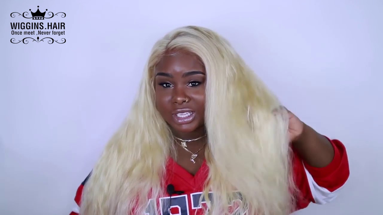 613 Blonde Human Hair Bundles With Frontal Darkskin Girls in Blonde Hair ? Re-style Wiggins Hair