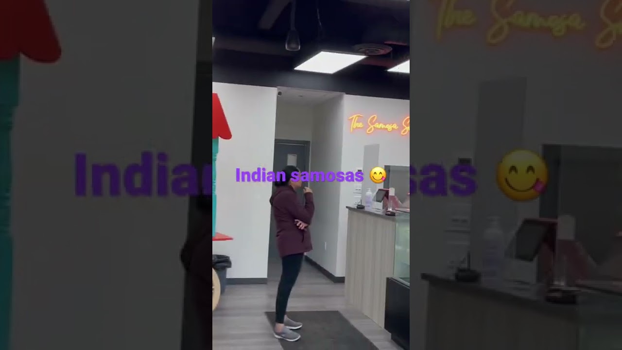 The samosa shop in Edmonton is must go to for Indian street food 🥘.