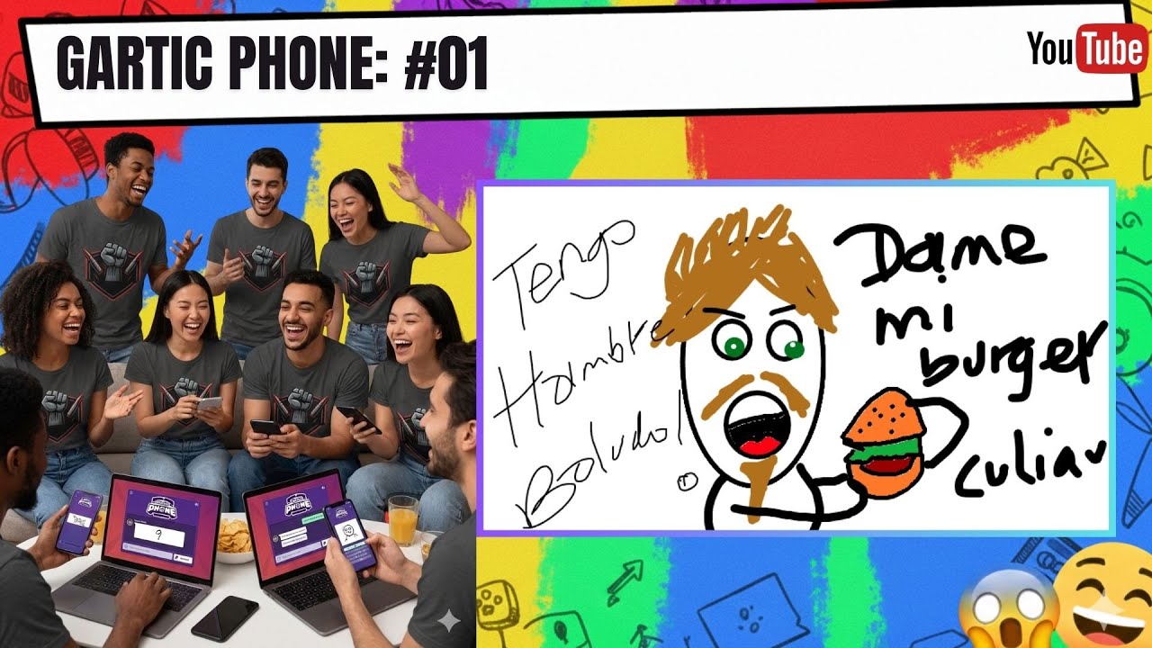 Gartic Phone con los compas #01