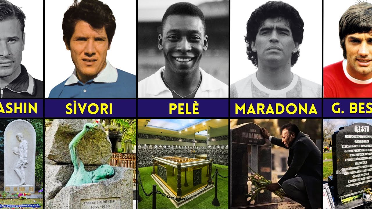 Tombstones Of Footballers Who Died