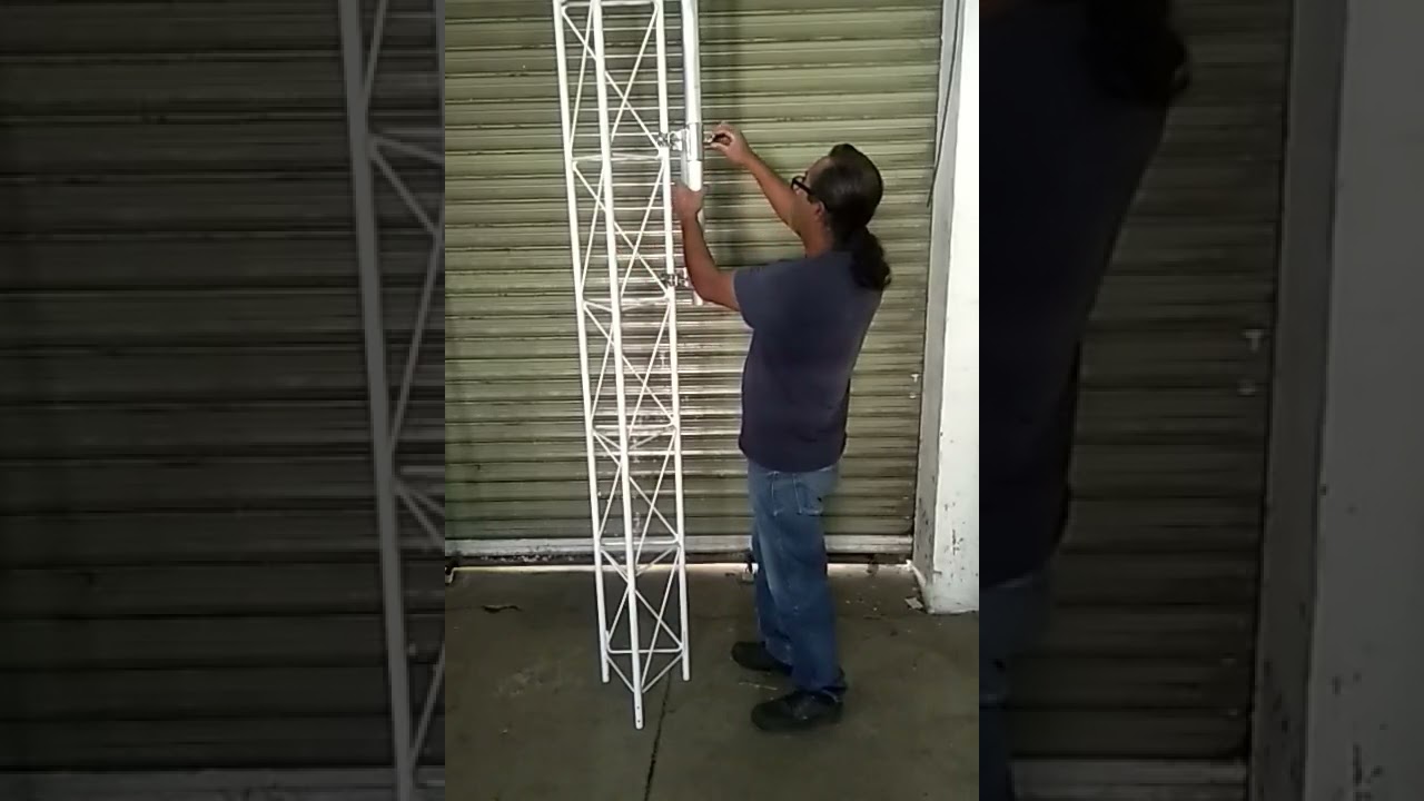 PLUMA PARA ARMAR TORRES  CON TUBO DE ALUMINIO 2022