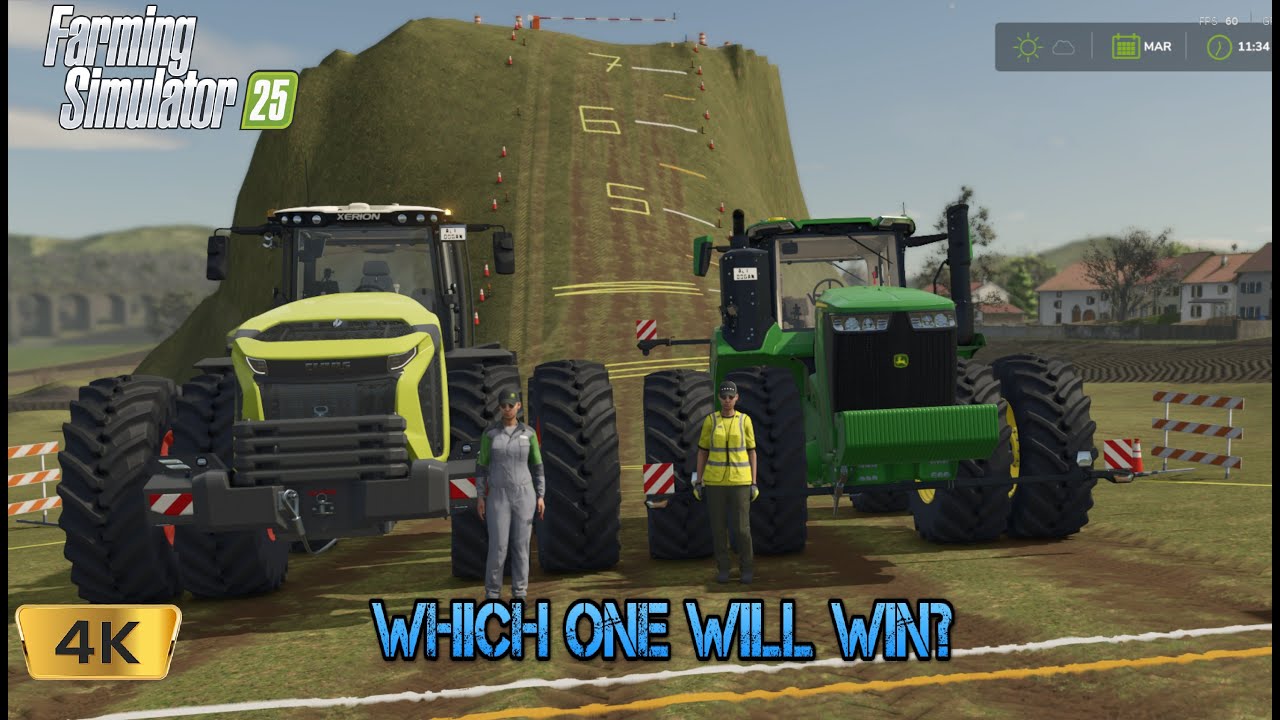 Tractors vs. Deep Pit: They Got Totally Stuck!   Part 1