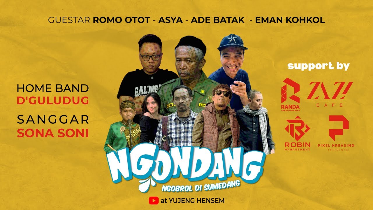 NGONDANG EPS. 03 BINTANG TAMU MANG ROMO OTOT - ASYA - ADE BATAK - EMAN KOHKOL