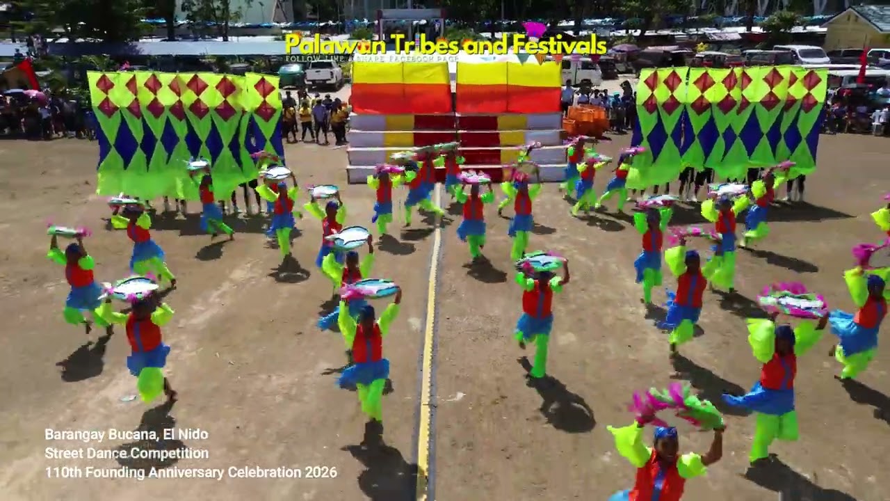 Tribu Mandaragat (Bucana) Full Performance  110th ElNido's Founding Anniversary StreetDance 2026 