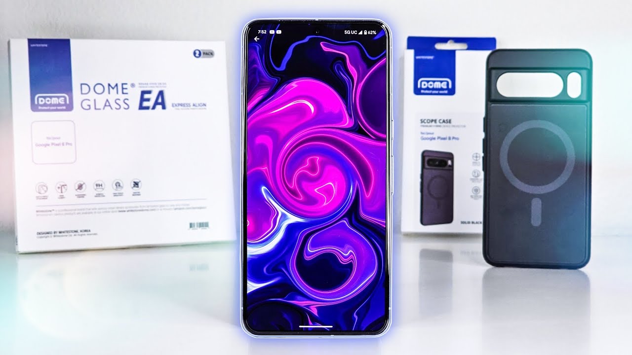 Google Pixel 8 Pro Whitestone Dome Glass EA Install & Review
