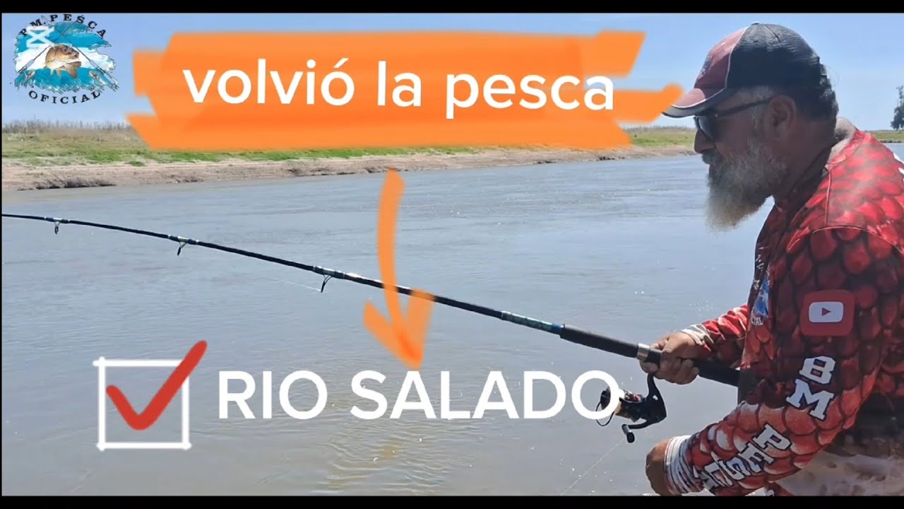 Entretenida pesquita en GENERAL BELGRANO r&iacute;o salado!!!