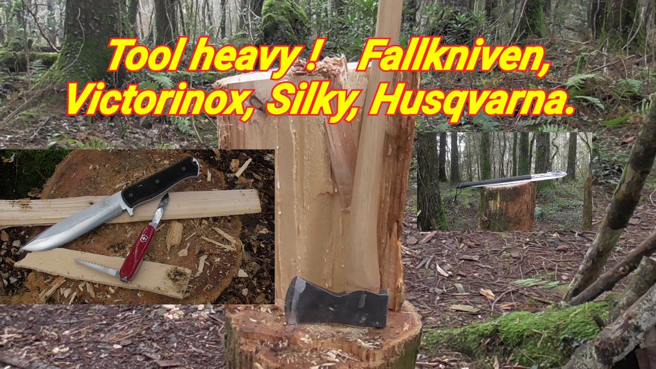 Тяжелый инструмент, Fallkniven A1xB, Victorinox Walker, Silky Katanaboy, топор Husqvarna Forrest