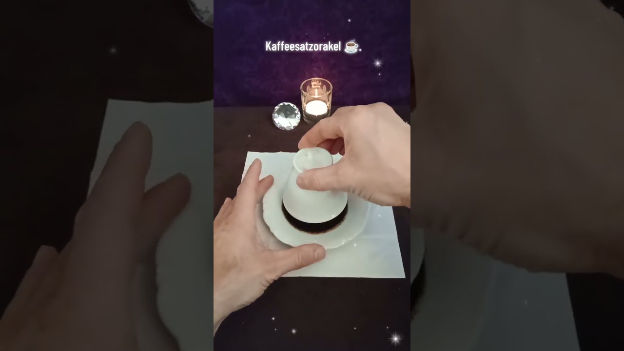 Kaffeesatzorakel ☕ für genau jetzt! 🧙🪄💫💍🐍🐟🪙🐈🐷🍲🏮🏮🎈🎈🎉🍀🦑🧜🧙🧝💅🏞️F