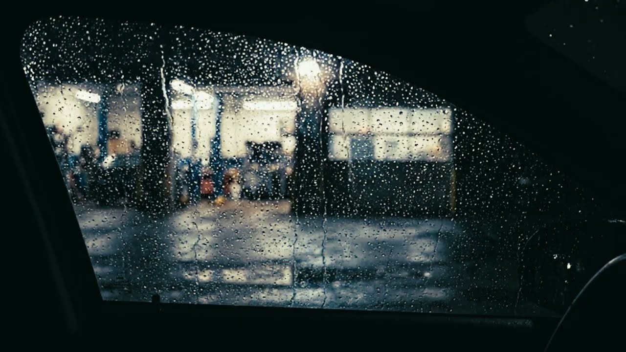 Peaceful Night Rain Drive Study Sleep Relax Focus Work | Calm Highway Journey Natural ASMR 8hrs