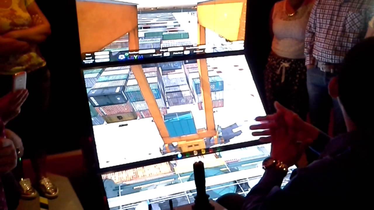 SIMULADOR ENTRENAMIENTO GRUAS TOP LOADER (Panamá pacific)