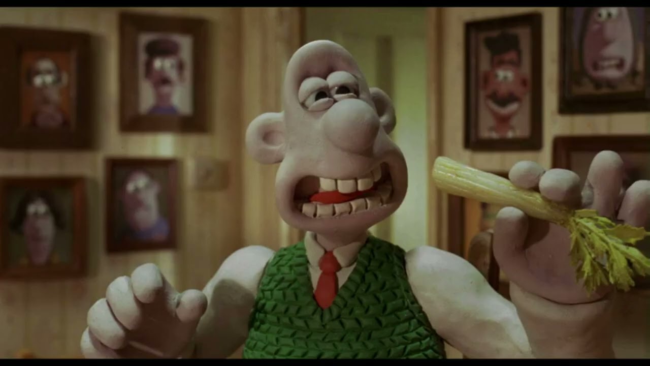 Wallace & Gromit The Curse of the Were-Rabbit - Breakfast Scene