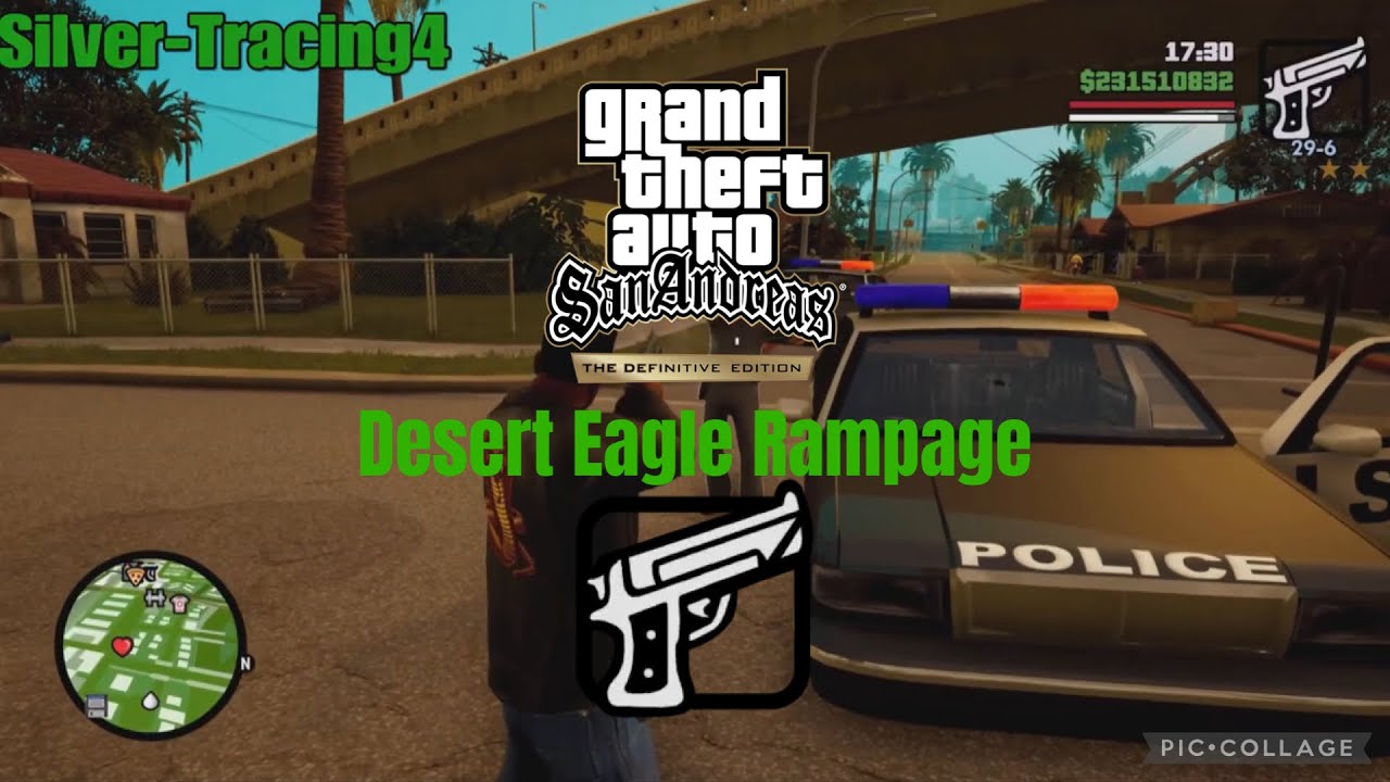 GTA San Andreas The Definitive Edition: Desert Eagle Rampage