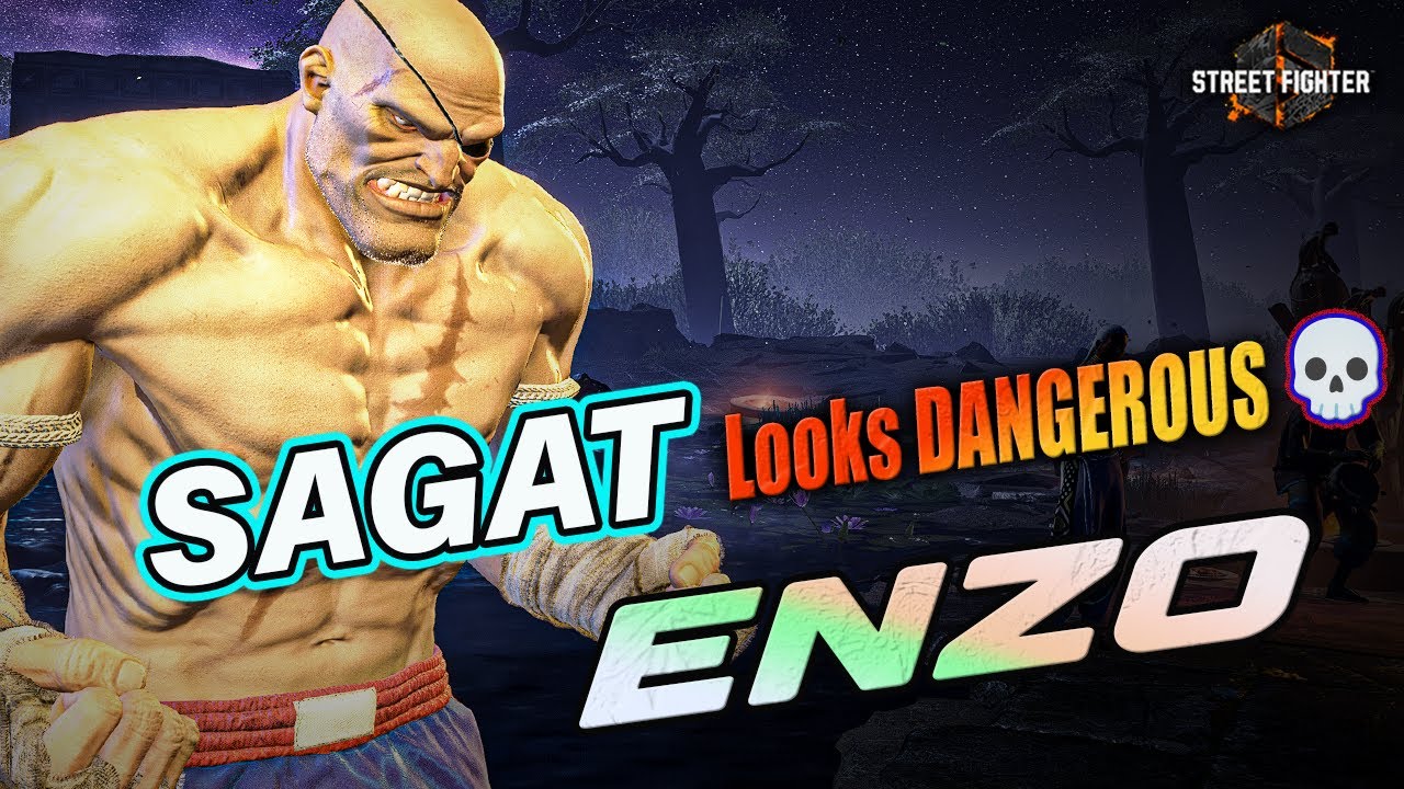 SF6 🔥 ENZO No.2 Ranked Sagat So Aggressive & Powerful 🔥 Street Fighter 6 High-Level Gameplay