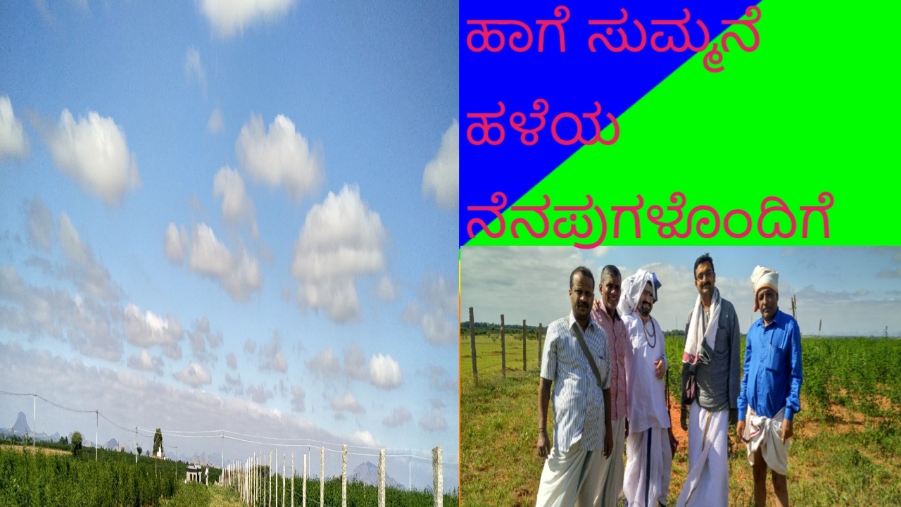 ಹಾಗೆ ಸುಮ್ಮನೆ ನೆನಪುಗಳೊಂದಿಗೆ  ಇದು ಕನಸು ಅಥವಾ ನನಸೇ?