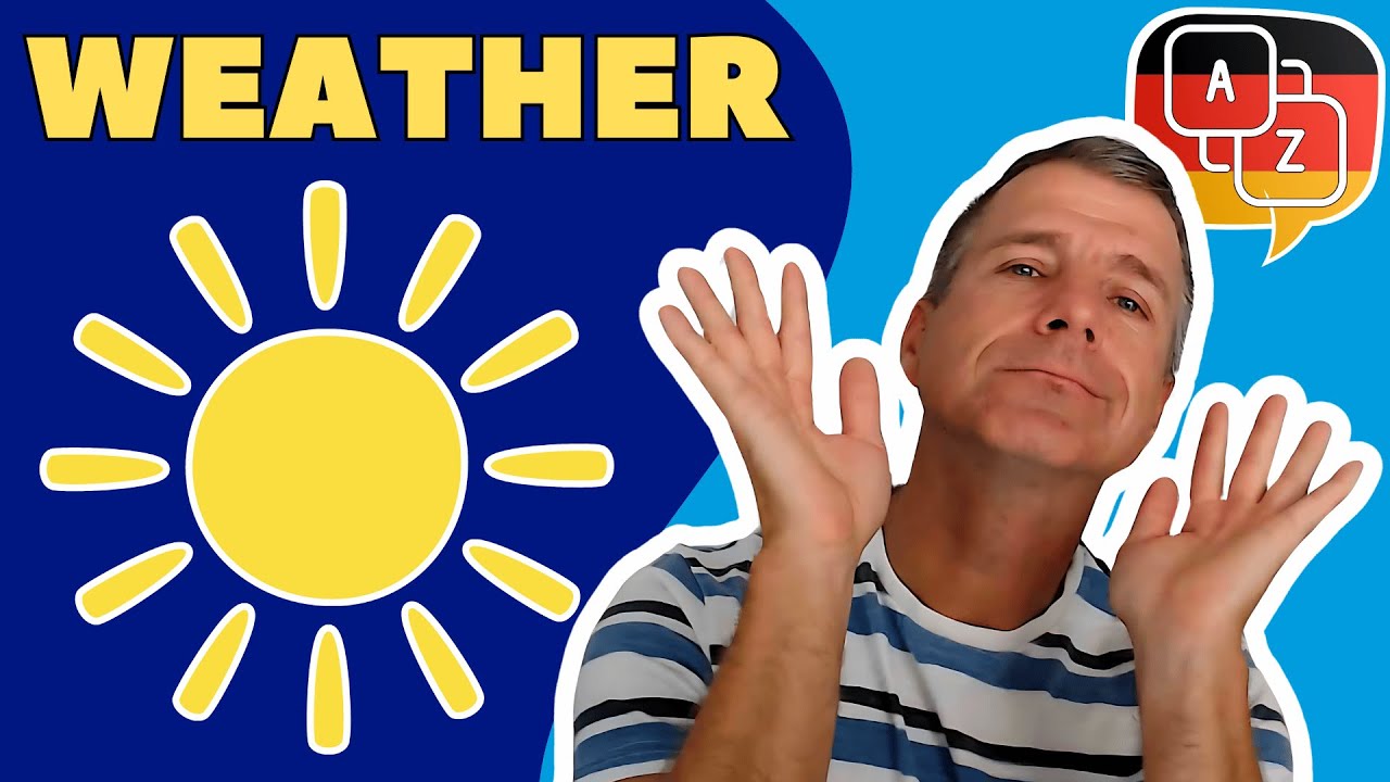 Speak About Weather in German Like a Native 🇩🇪 German Vocabulary (A1)