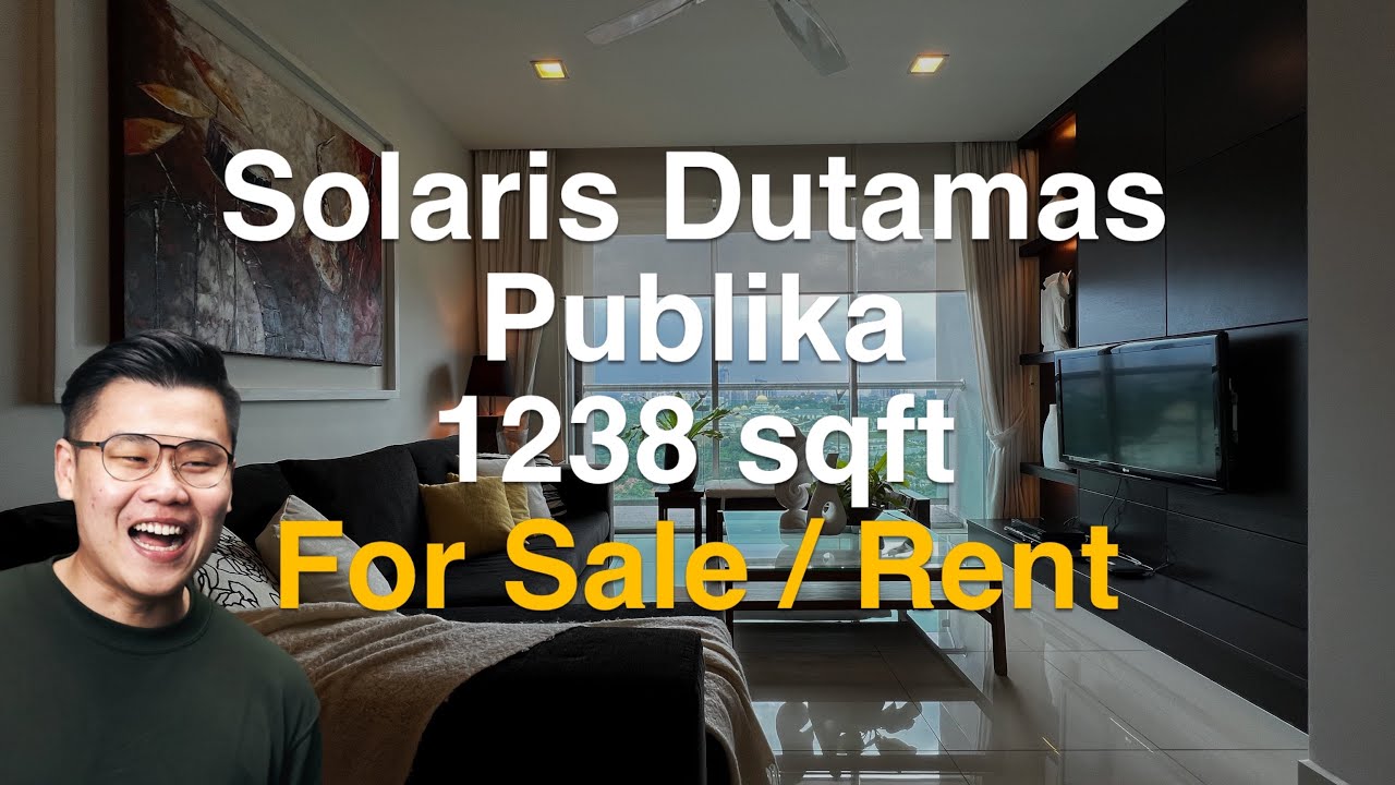 [Solaris Dutamas] One of the best residence unit at Publika For sale / rent | 1238 sqft | 3 bedrooms