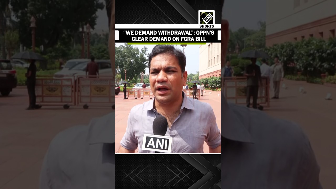Congress MP Hibi Eden clearly states Opposition&rsquo;s demand to withdraw the FCRA Bill