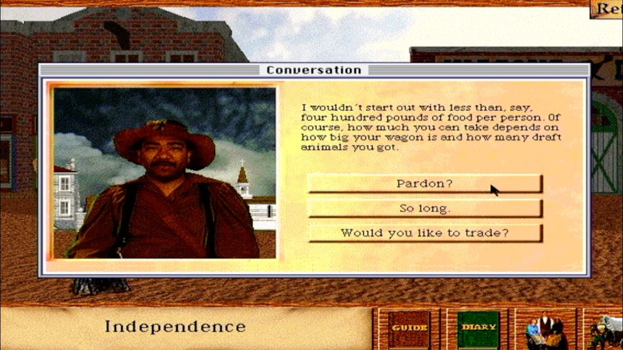 Редкая демо-запись Oregon Trail II (1996) с CD Word Munchers.