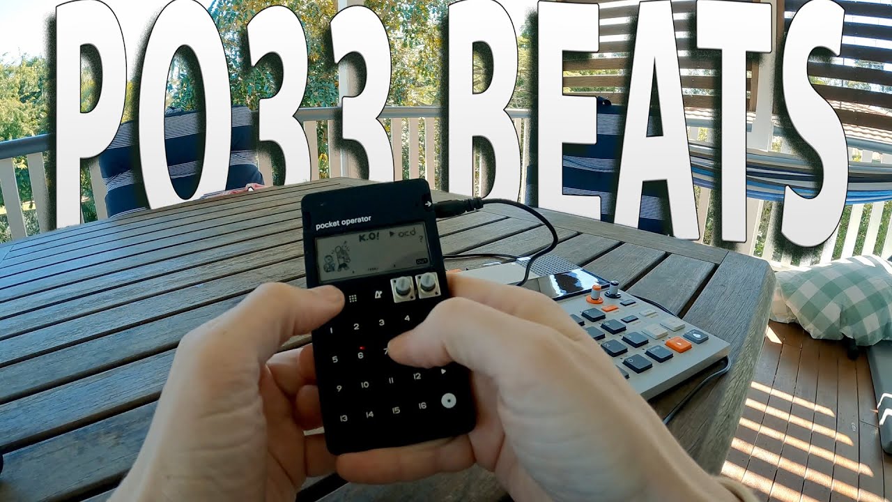 PO33 KO Beat Session #lofi #teenageengineering #po33 #beatmaking #hiphop #ko2 #ep133