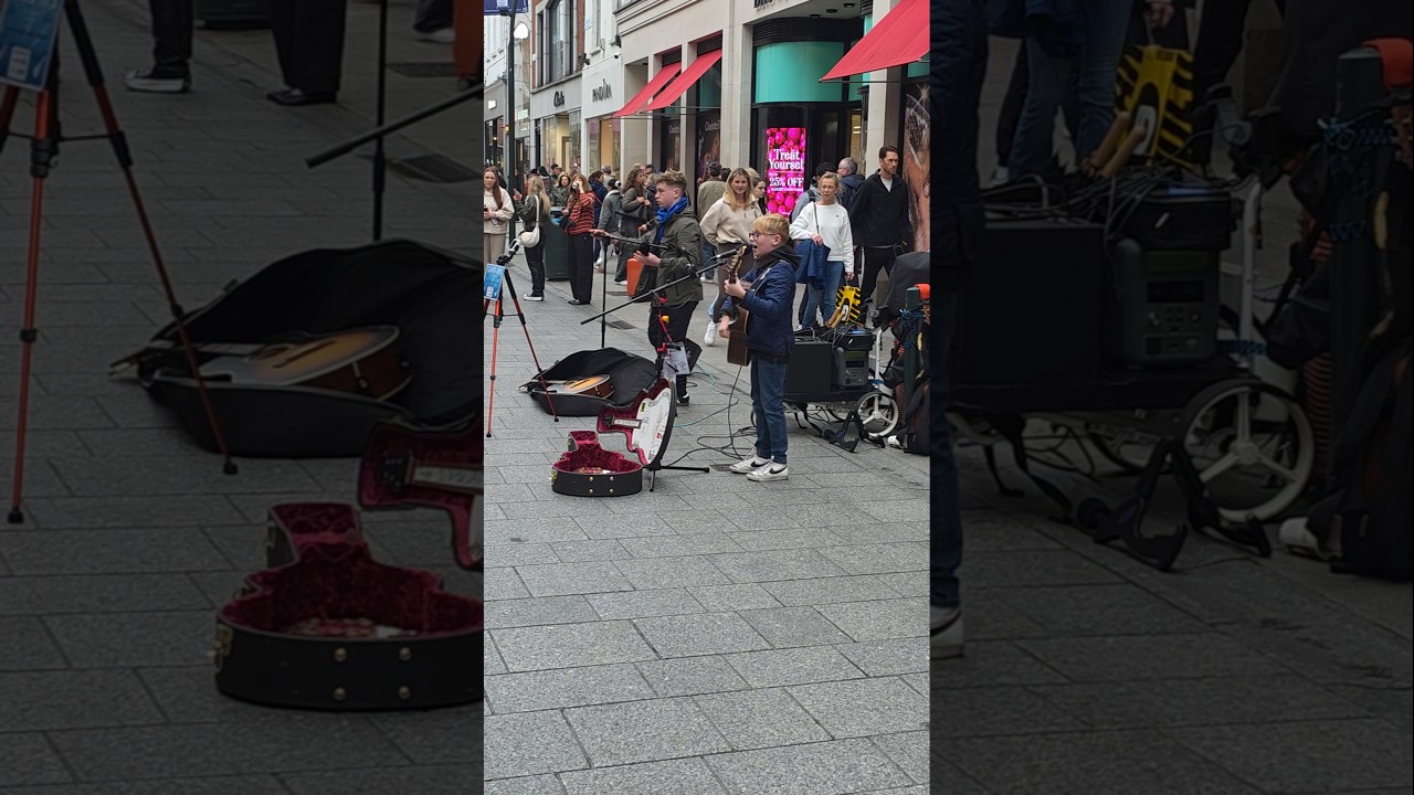 Dublin Ireland street music 