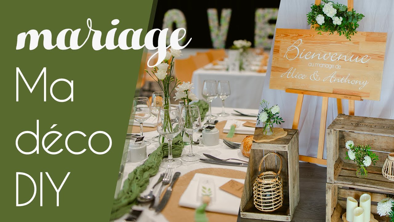 DIY Mariage : J'ai créé (presque) toute la déco de mon mariage !