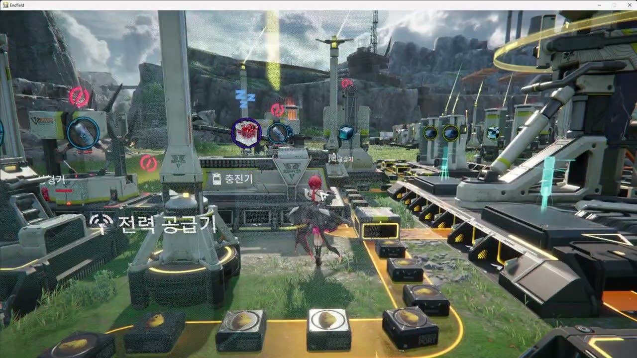 명일방주 엔드필드 4번 협곡  공장라인 엔드세팅 +청사진 코드 (협곡 관리권 시간당 15만 생산 세팅)