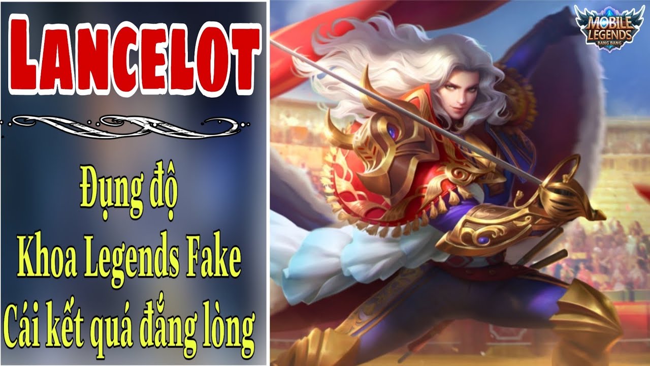 LANCELOT - CUỘC CHIẾN CĂNG NÃO KHI ĐỤNG ĐỘ KHOA LEGENDS GIẢ, QUẨY RANK THẦN THOẠI MÙA 12 SIÊU KHOẺ