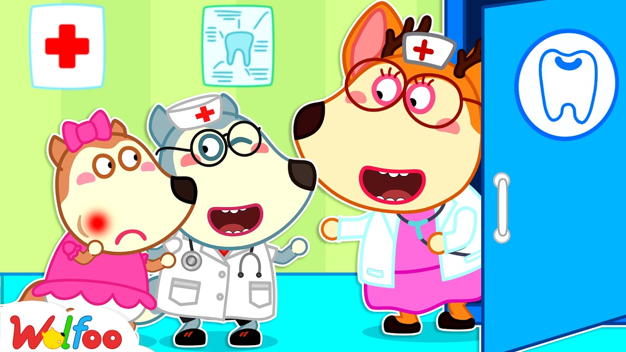 Oh Non ! Lucy Est Malade - Wolfoo L’Emmène Chez Le Docteur | Wolfoo Français