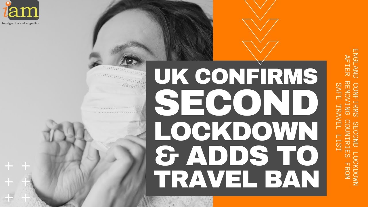 UK Second Lockdown Confirmed as Countries Removed From Travel Safe List