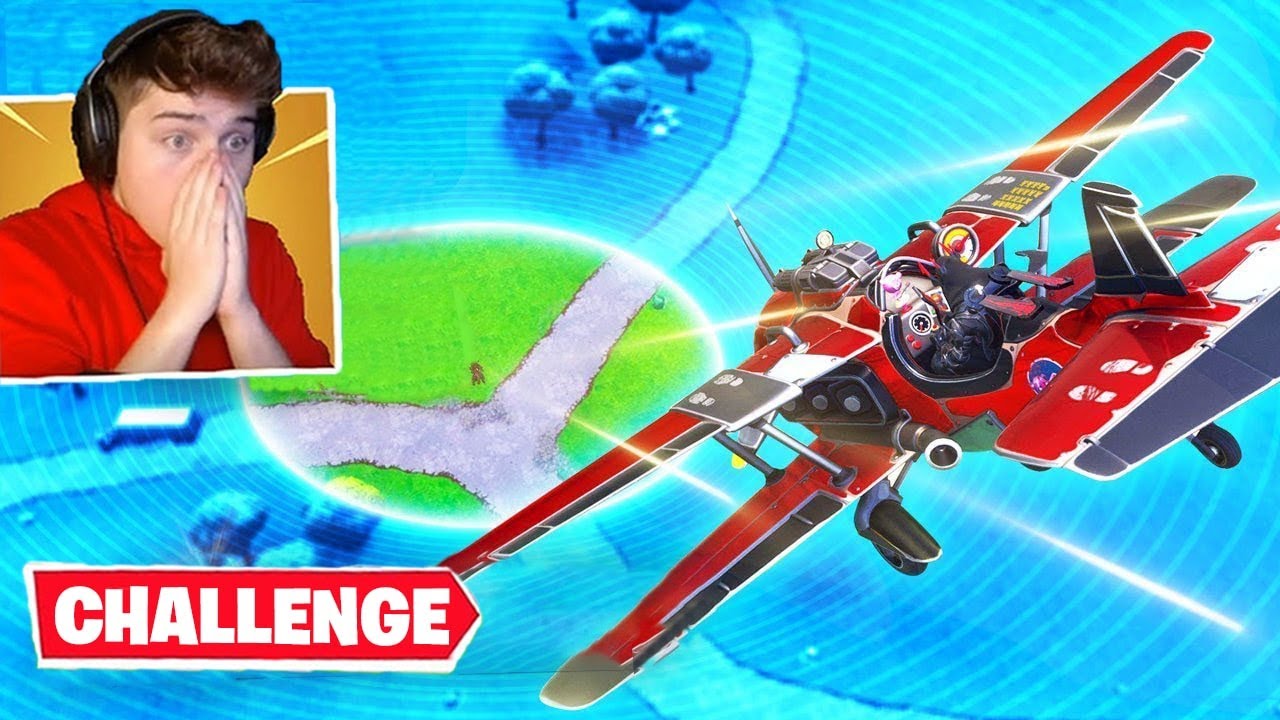 Sadece *UÇAK* ile Win Alma Challenge !! (Türkçe Fortnite)