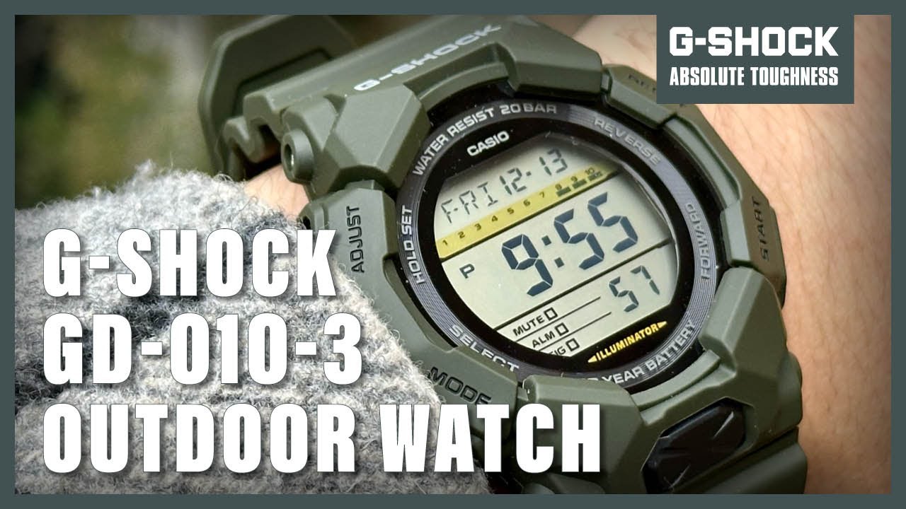 Unboxing The New Casio G-Shock GD-010-3