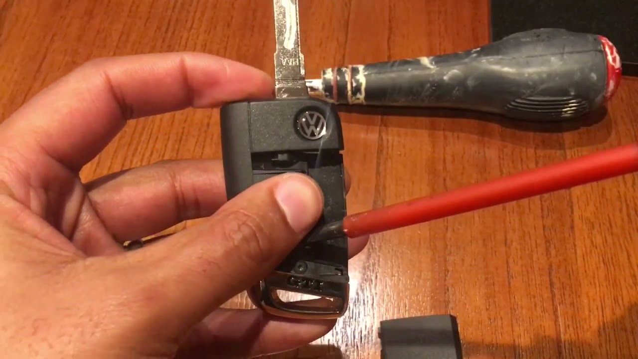 VW Golf – zamjena baterije na ključu