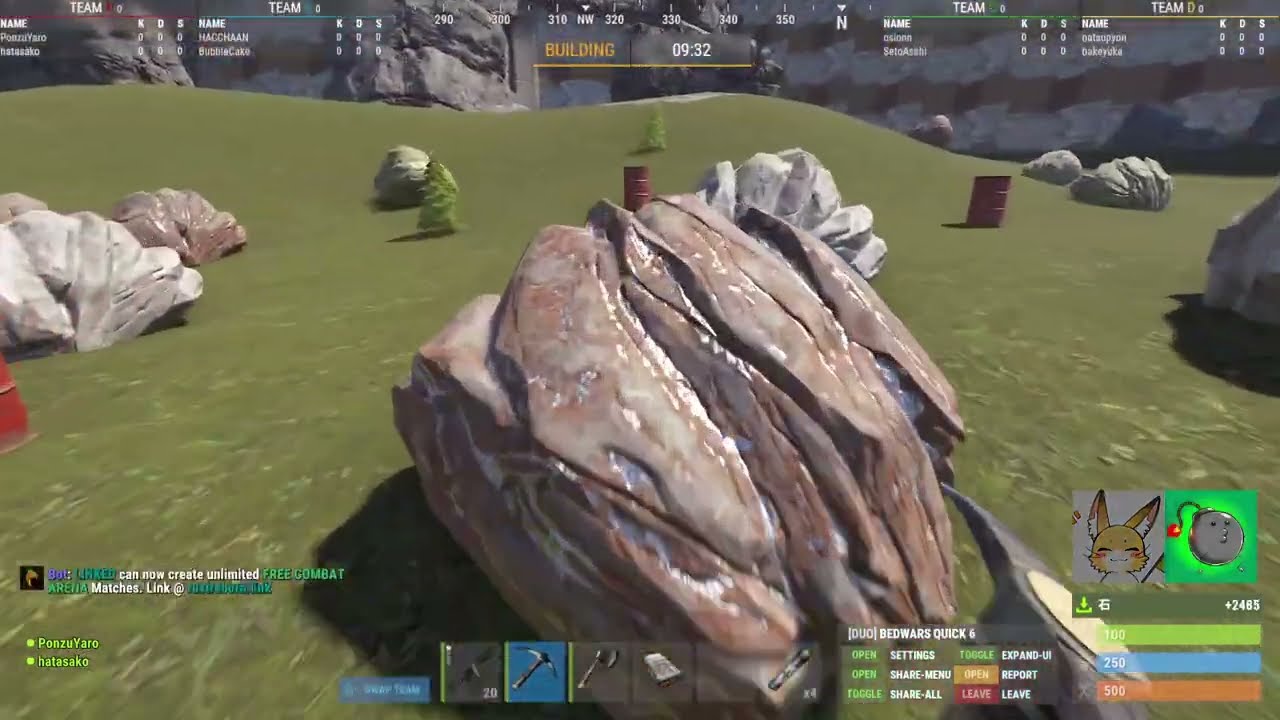 #アルジャン【Rustベッドウォーズ】2026/03/13