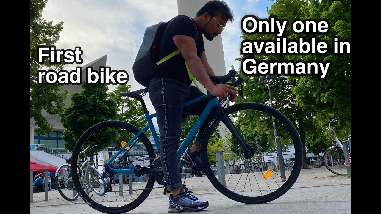 My first road bike in Berlin l Decathlon Triban RC500