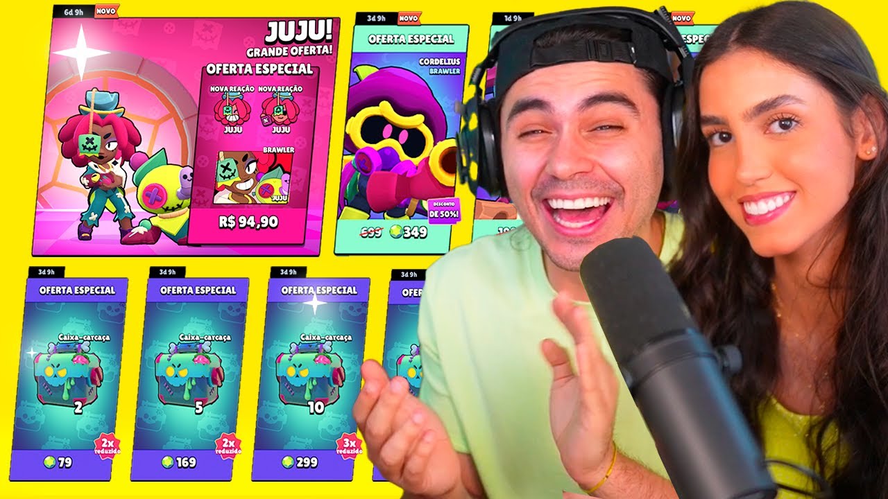 Выкупаю весь магазин на аккаунте моей девушки... Brawl Stars