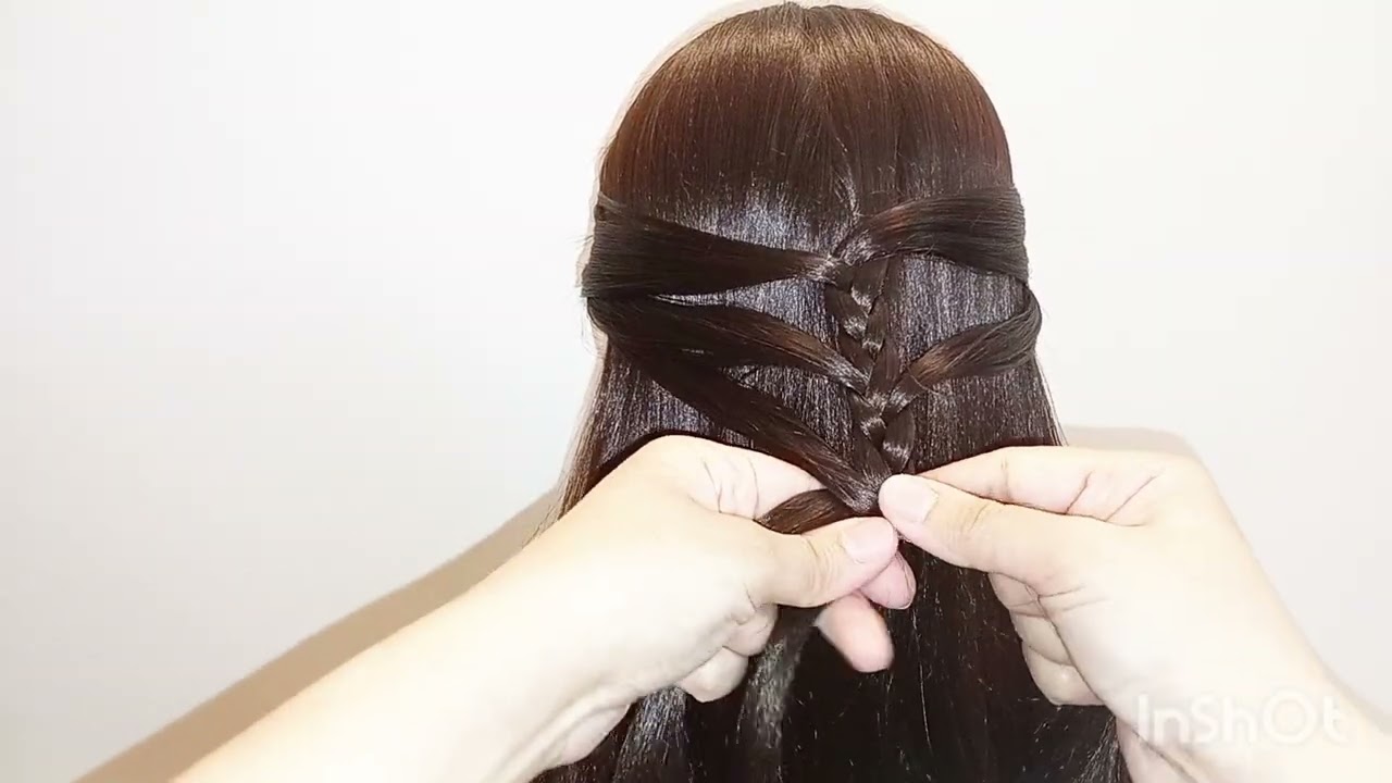 #easyhairstyle #hairtutorial #braid #تسريحة #بسيطة #سهلة#ضفيرة 