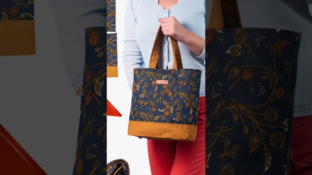 Easy to sew tote bag! Miarti👜✂️