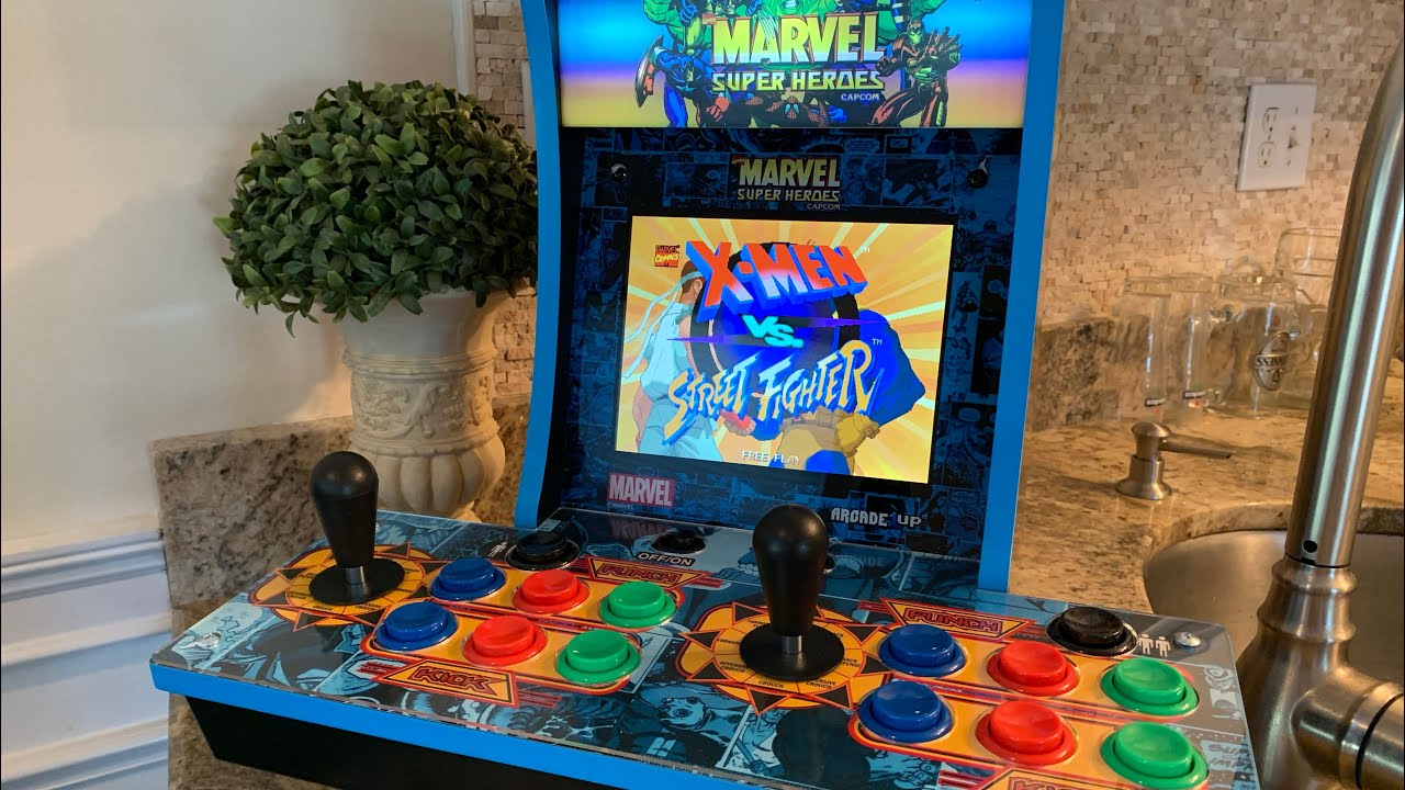 MARVEL 2 PLAYER COUNTERCADE Arcade1up FULL REVIEW!