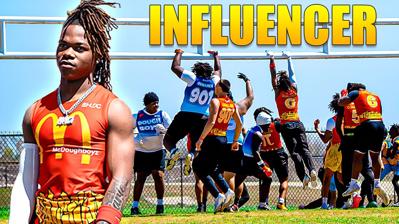 BADKIDAARON JOINS DOUGHBOYZ (HE BROKE THE GOAL POST)